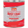 All-Source Rust Coat Oil-Based Gloss Enamel, Bright Red, 1 Qt. 203570D